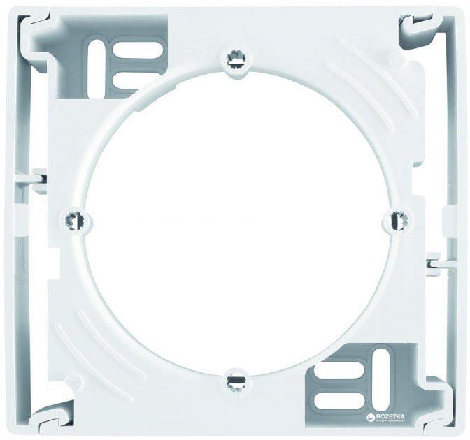 Коробка для наружного монтажа Schneider Electric Asfora пластик Белый (EPH6100121)