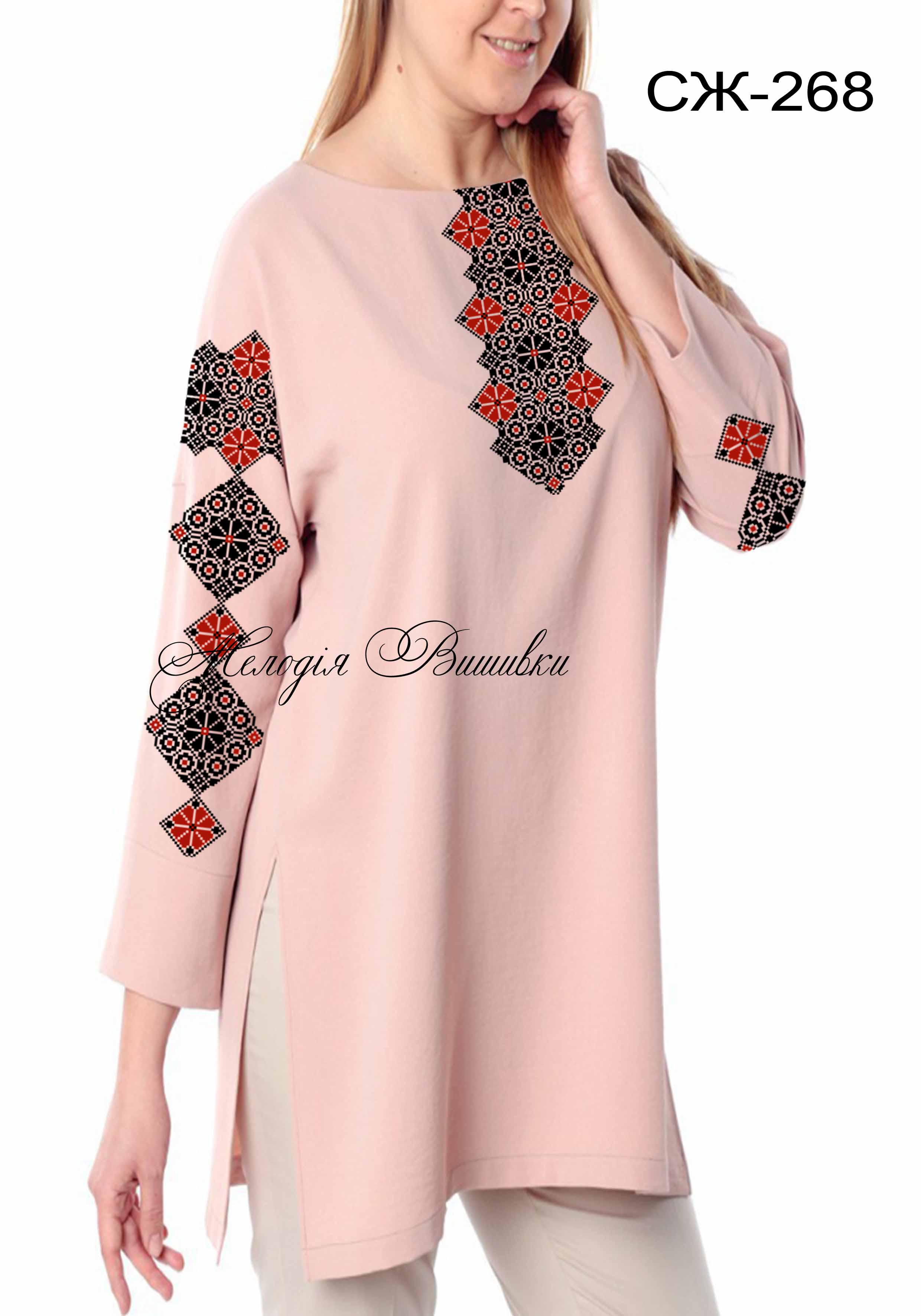 Заготовка для вишивки нитками або бісером сорочка СЖ-268 домоткане полотно - фото 2 Заготовка для вишивки нитками або бісером сорочка СЖ-268 домоткане полотно - фото 2