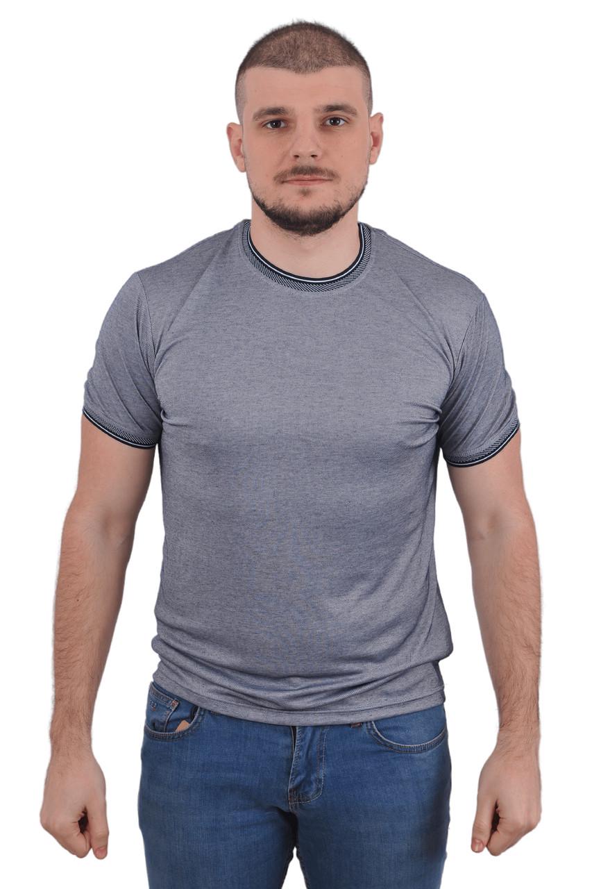 Футболка чоловіча Le Gutti 23-1533-46 XL Cиній - фото 2 Футболка чоловіча Le Gutti 23-1533-46 XL Cиній - фото 2