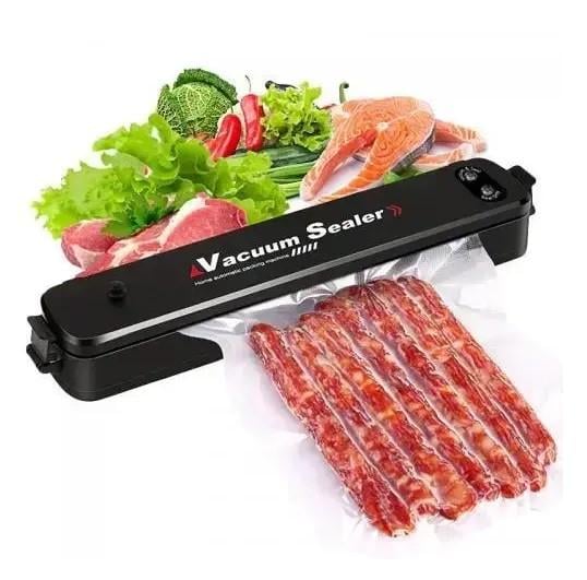 Побутовий вакуумний пакувальник Vacuum Sealer ZKFK-001 90 W Black (3_01420) - фото 3