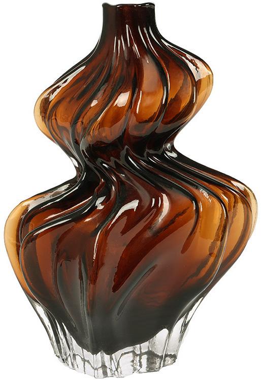 Ваза для цветов декоративная модерн 18х25 см Коричневый