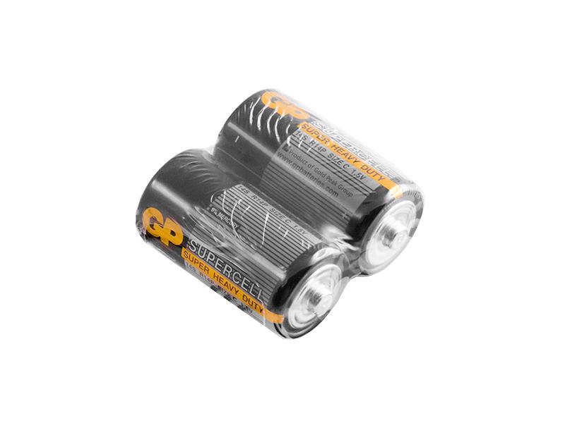 Батарейка солевая GP Supercell D/R14 2 шт. (3033)
