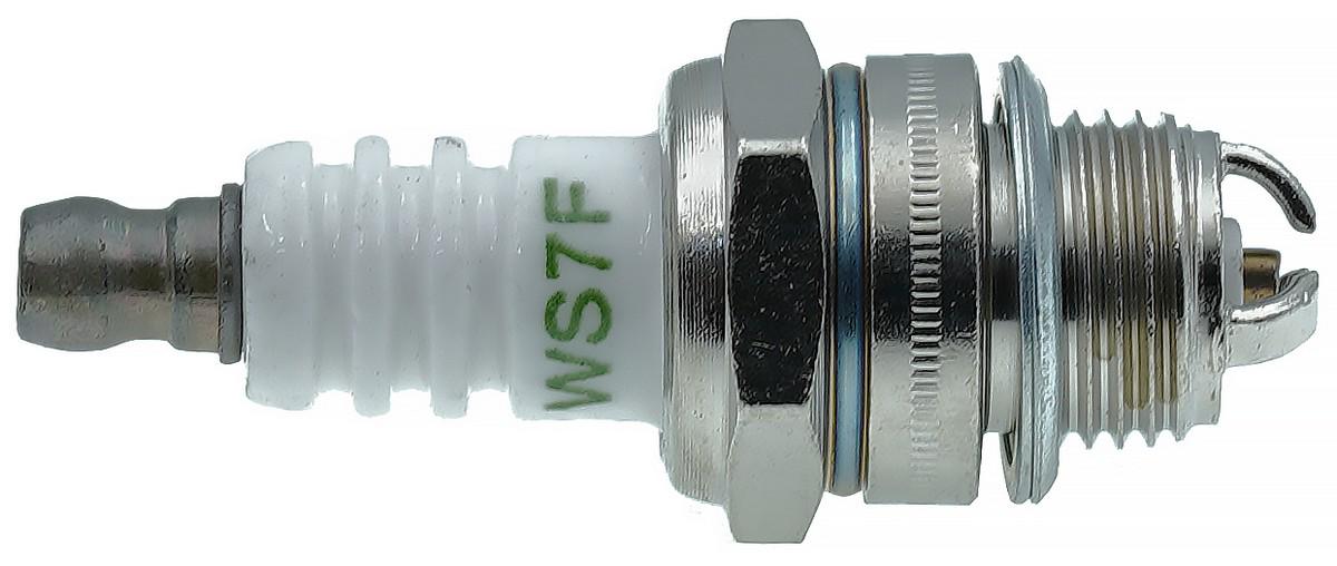 Свеча зажигания VJ Parts для ST L6TJC L52 мм M14х1,25 9,5 мм 3 контакта (заж061)