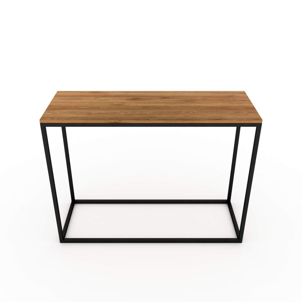 Консоль дизайнерская металллическая Karkas Фюджи Дуб 900x400x850 мм