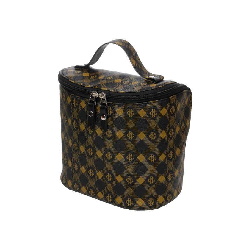 Женская косметичка 0SHe с орнаментом 20x19x14 см