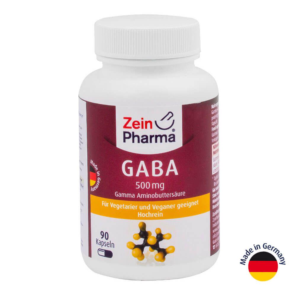 Гамма-аминомасляная кислота ZeinPharma 500 мг 90 капсул (6206)