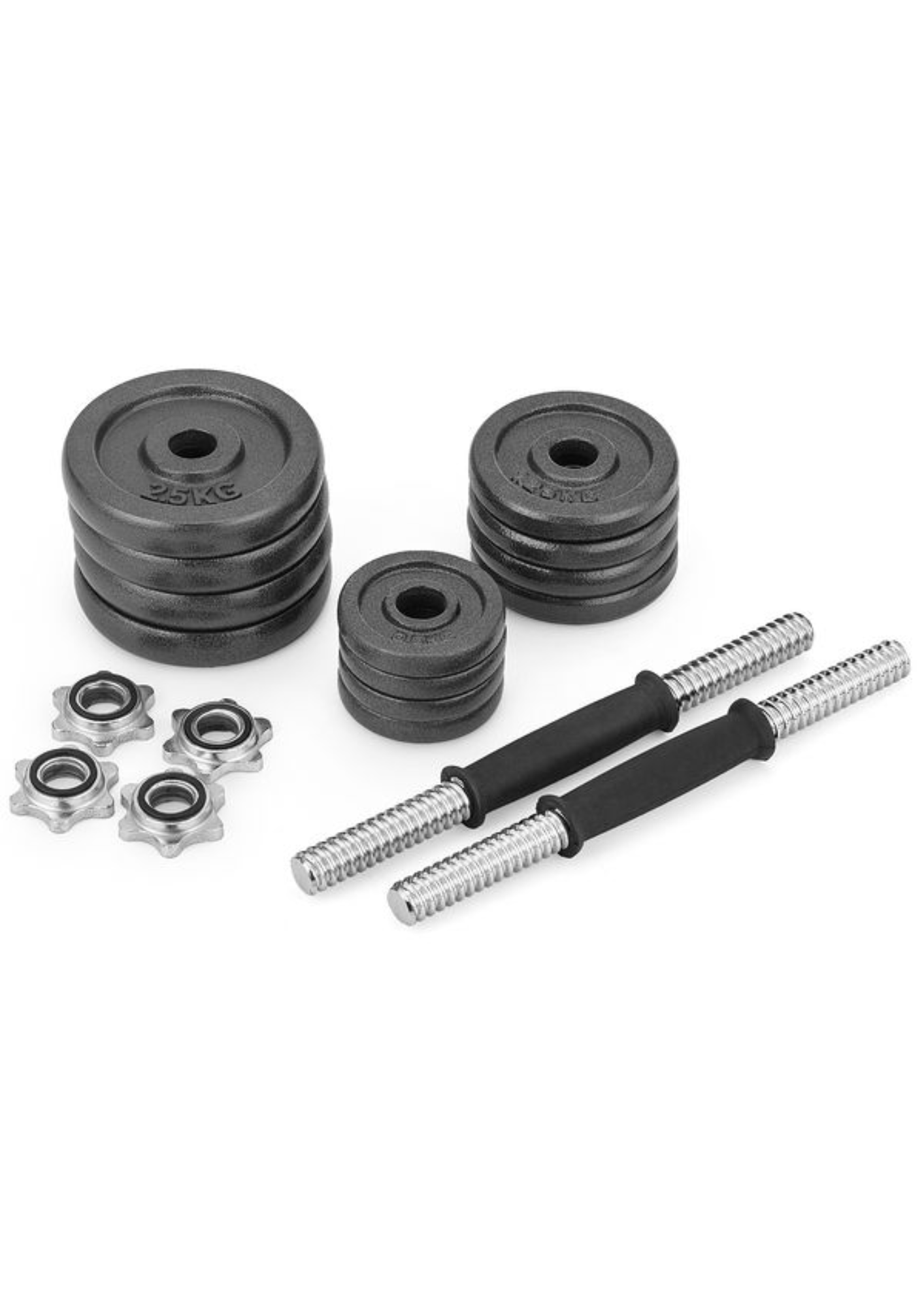 Набор гантель в кейсе Gymtek чугунных 2х10 кг - фото 2