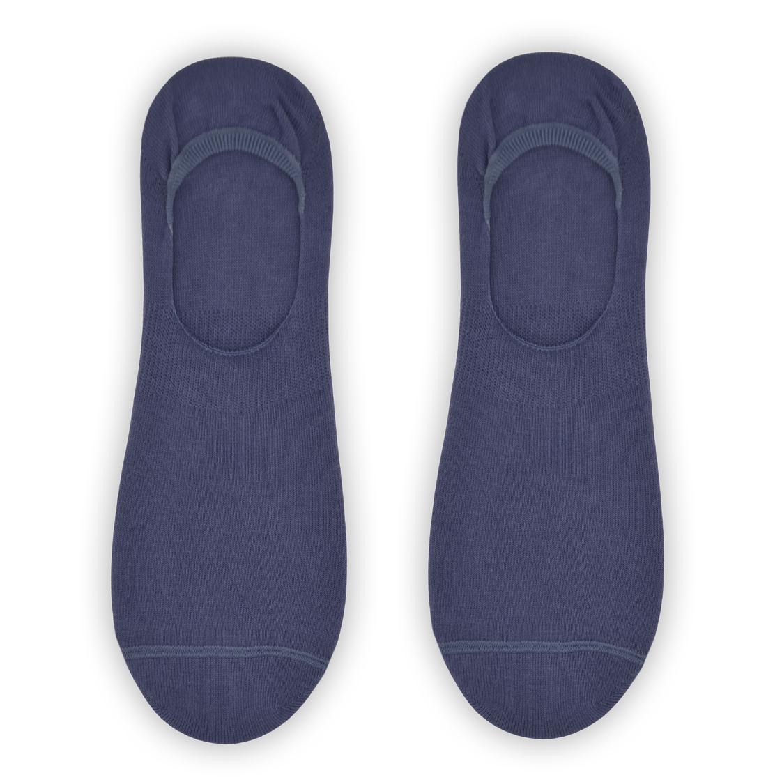 Следы однотонные с силиконом р. 41-43 Темно-синий (6984973)