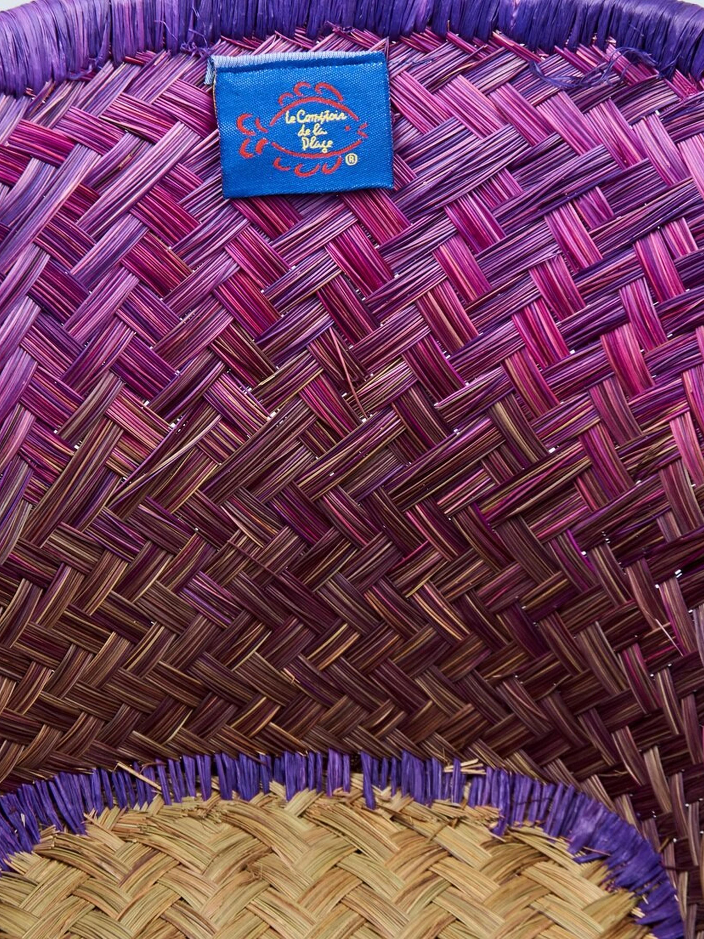 Пляжная сумка LE COMTOUR DE LA PLAGE Aravola BM_Bicolor_255 Фиолетово-серый - фото 3 Пляжная сумка LE COMTOUR DE LA PLAGE Aravola BM_Bicolor_255 Фиолетово-серый - фото 3