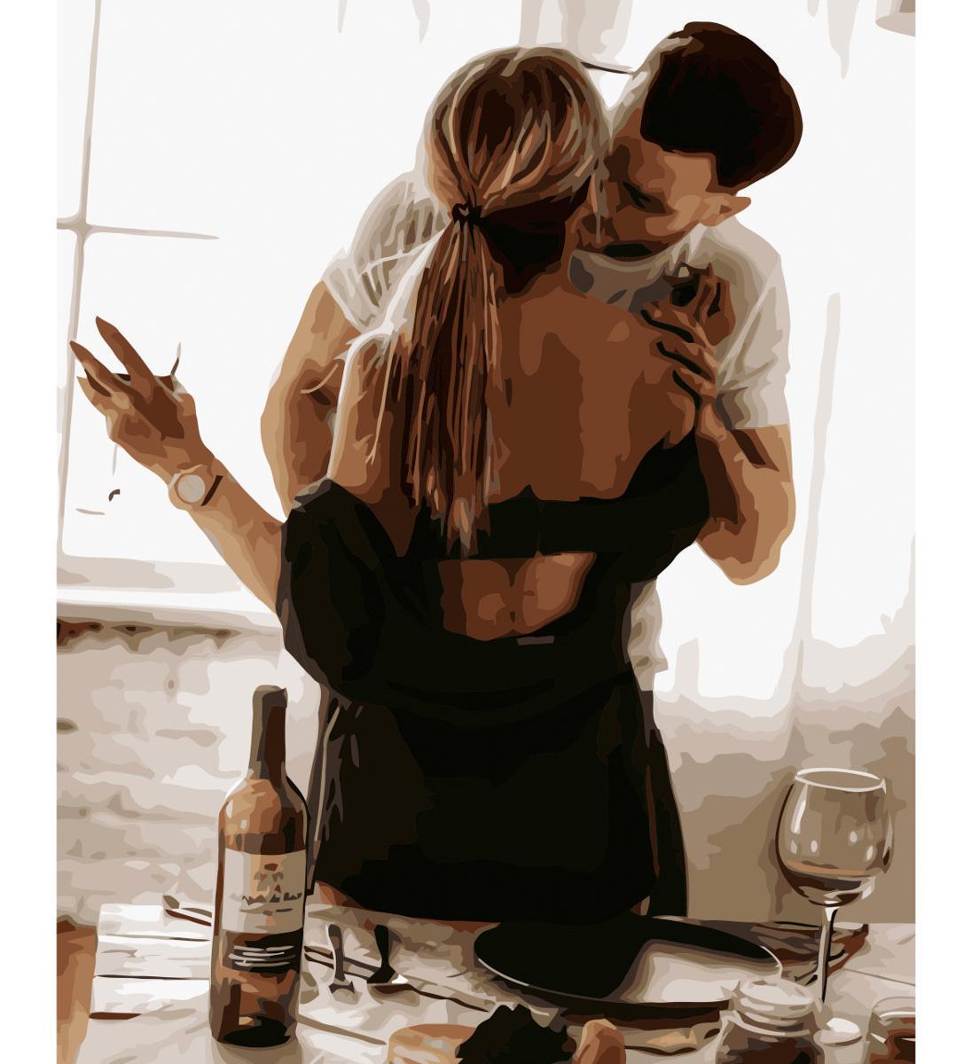 Картина по номерам Strateg Страстное свидание 40x50 см (VA-2592)