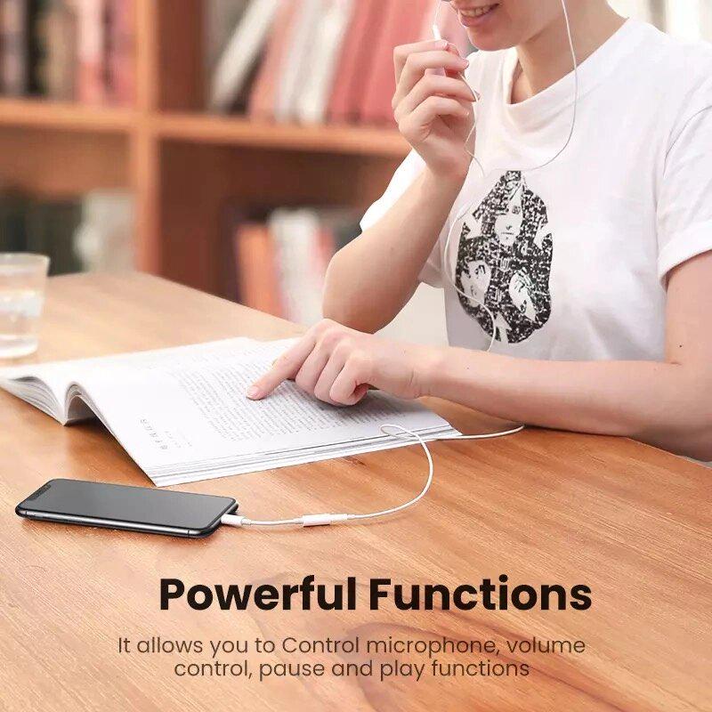 Адаптер для навушників UGREEN US212 Lightning to 3,5 мм White (30759) - фото 13