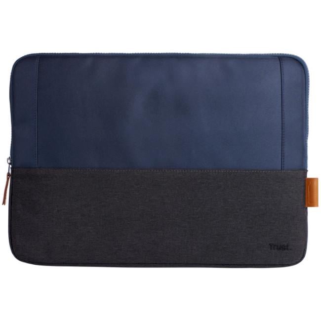 Чохол для ноутбука Trust Lisboa Laptop Sleeve на блискавці 16" Синій (24982)