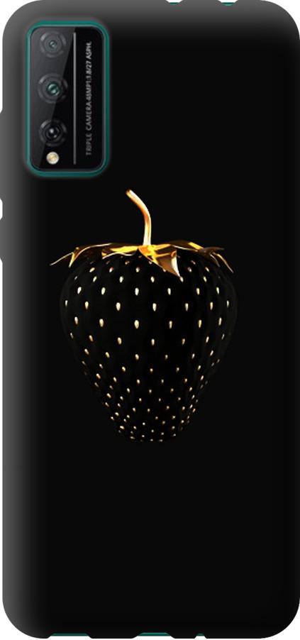 Чехол на Huawei Honor Play 4T Pro Черная клубника (3585u-1914-42517)
