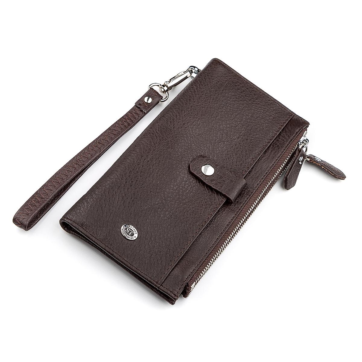 Кошелек ST Leather 18382 кожа Коричневый (23481)