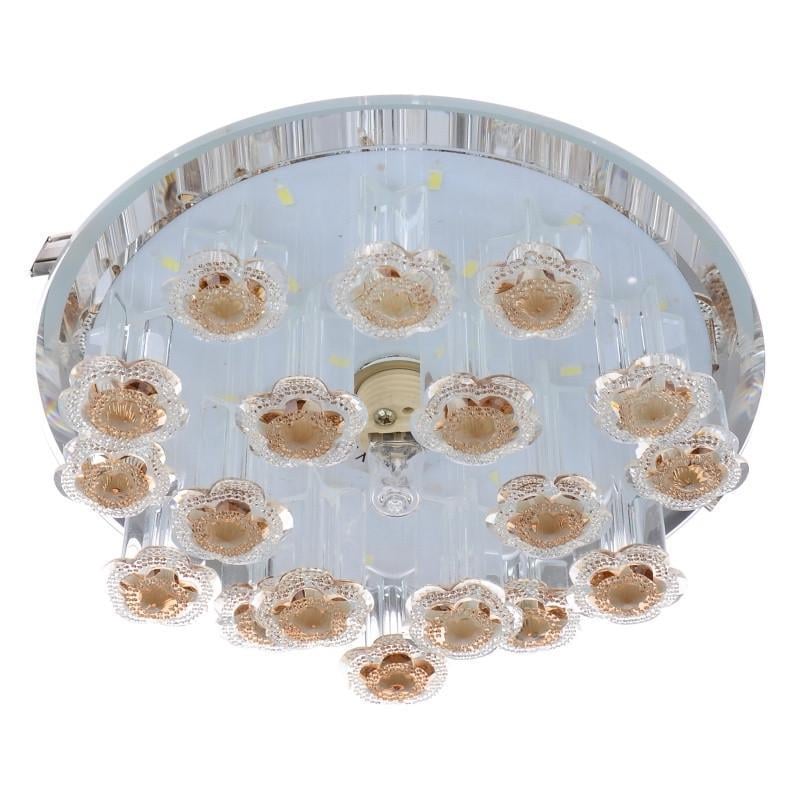 Светильник точечный LED стеклянный HDL-G235 G9+ LED TEA Brille 36-089