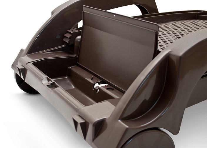 Шезлонг-лежак Bica Miami розкладний на колесах 190х70х46 см (CNT00012549) - фото 3