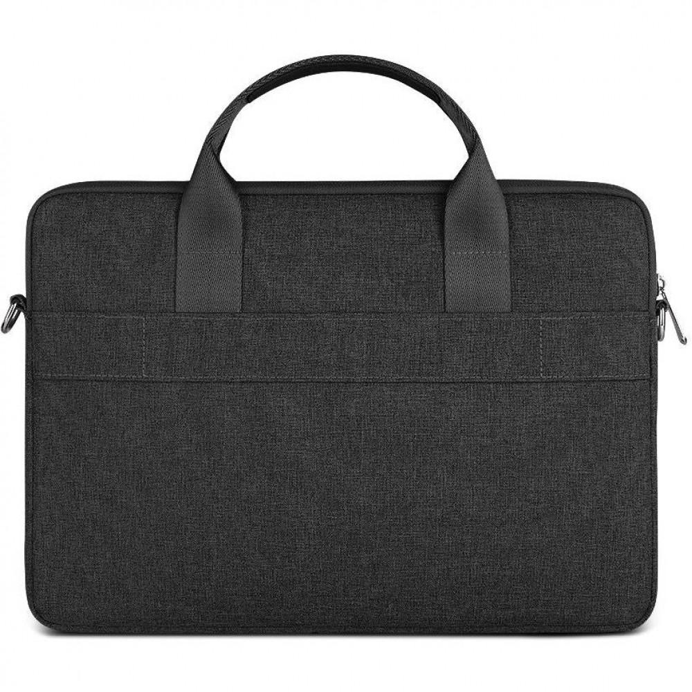 Сумка для ноутбуку WiWU Minimalist Pro Laptop bag 14" Black (ts000075855000024662-adf95)