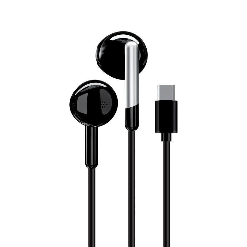 Наушники Walker с разъемом Type-C Black (H315)