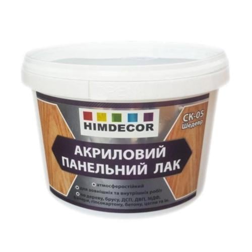 Лак акриловый панельный HIMDECOR СК-05 Шедевр п/мат 0,9 кг (2688155930)