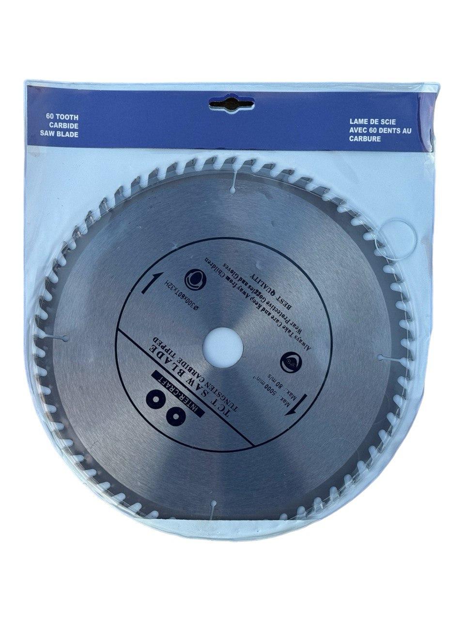 Диск пильный по дереву Inter-Craft 300х32 мм 60 зубов (2058398673)