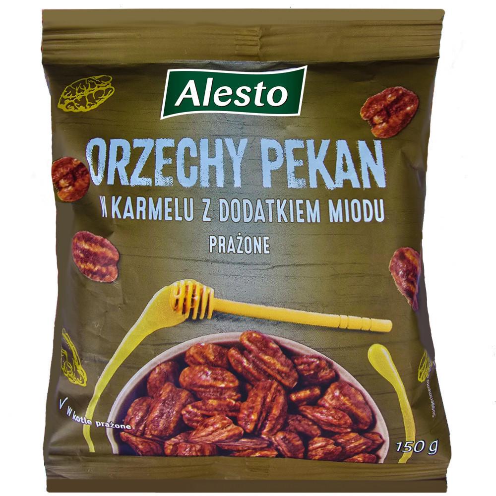 Горіхи пекан Alesto в карамелі з медом 150 г (2590016598)