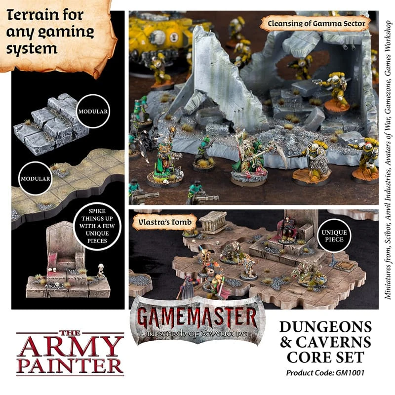 Настольная игра ролевая Gamemaster: Dungeons and Caverns Core Set (23182916) - фото 4