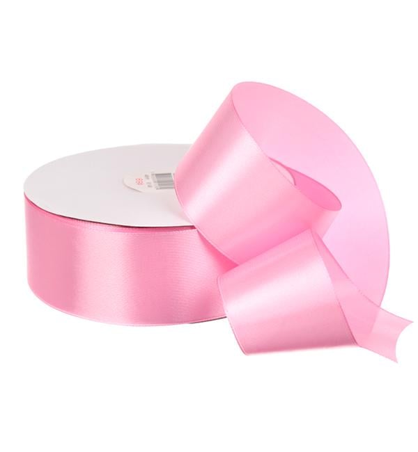Лента атласная 5 см/91,4 м Розовый (169)
