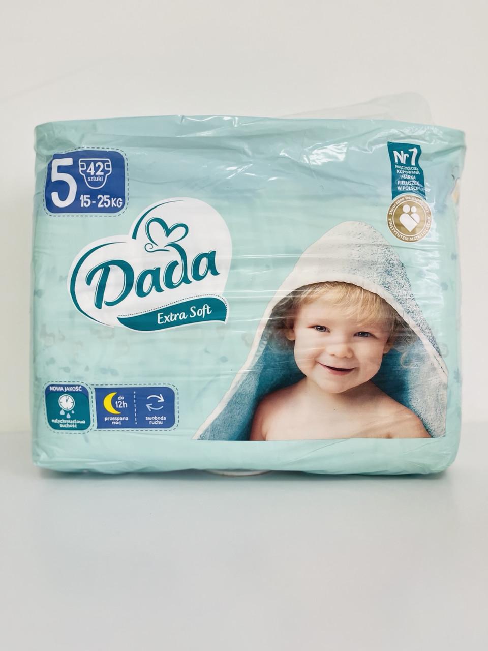 Підгузки Dada Extra Soft 5 Junior 15-25 кг 42 шт. (2001909692) - фото 1