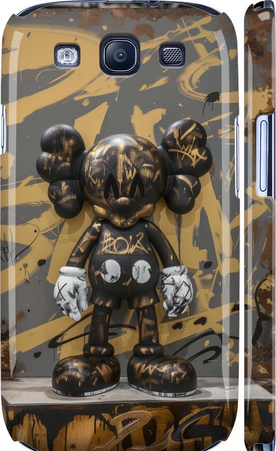 Чехол на Samsung Galaxy S3 Duos I9300i Bronze kaws (6097m-50-42517)