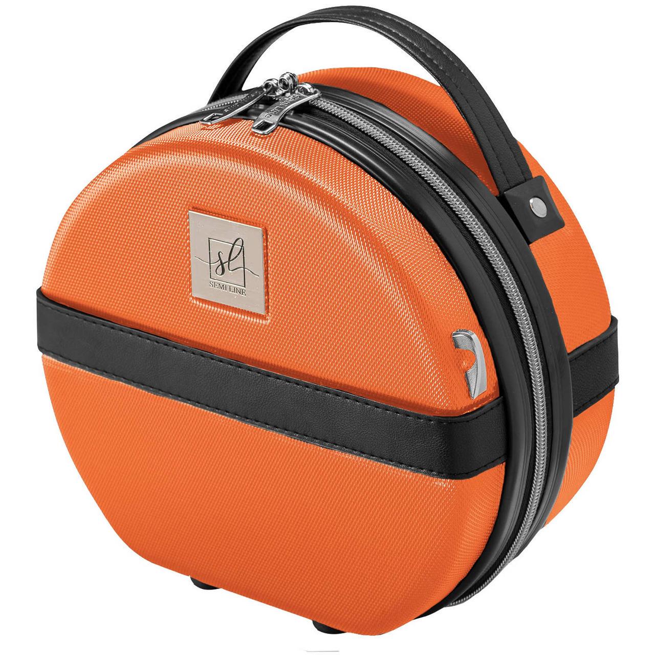 Бьюти-кейс SEMI LINE 5 л Orange/Black (T5675-1)