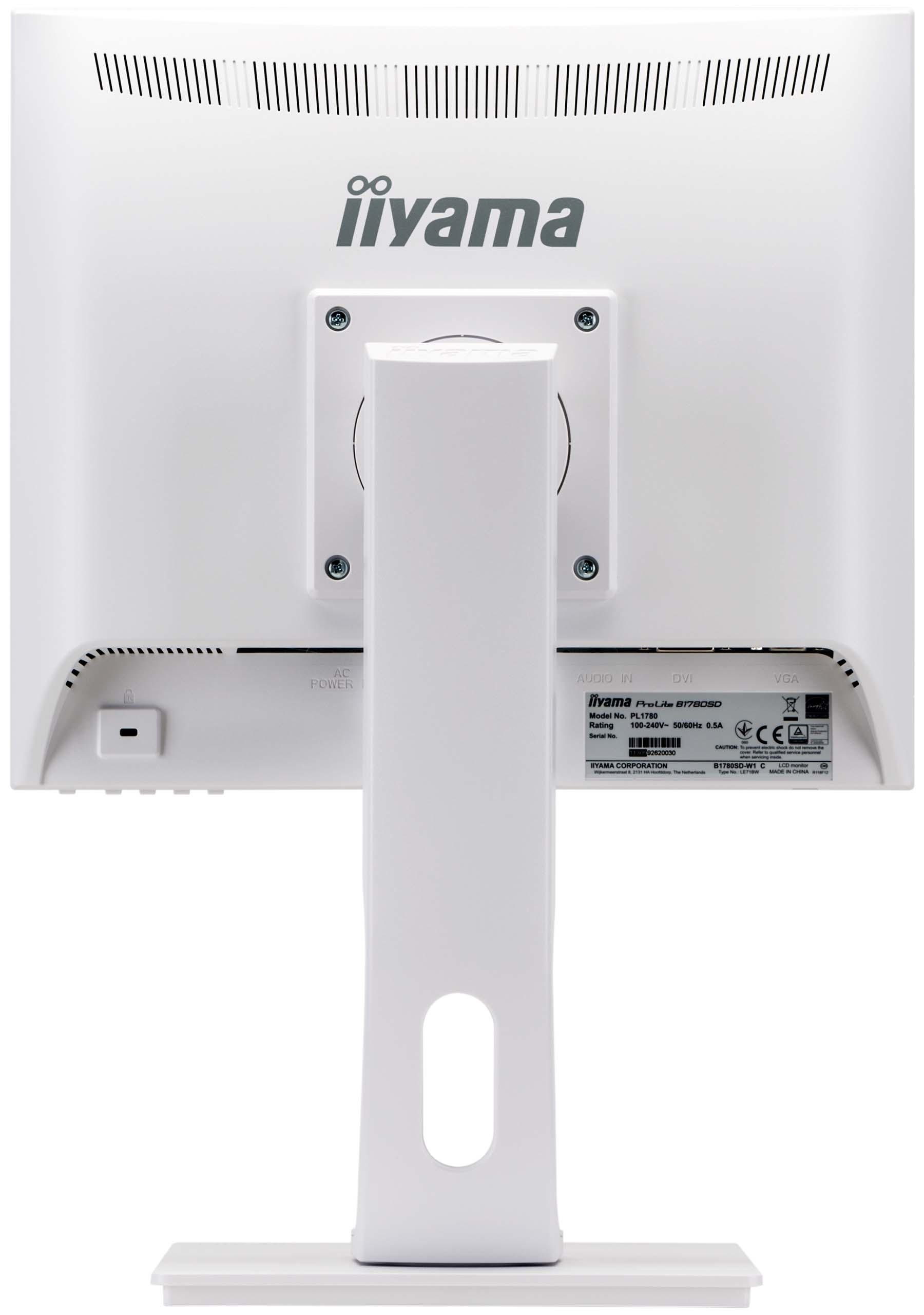 Монітор Iiyama B1780SD-W1 Білий (12133547) - фото 5