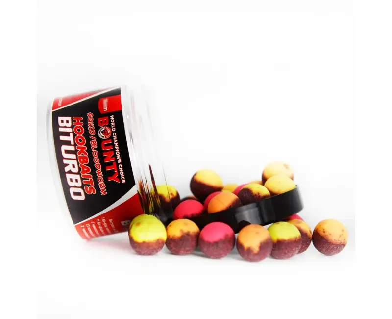 Насадка премиум Bounty Biturbo Squid/Bloodworm Mix-цвета 16 мм