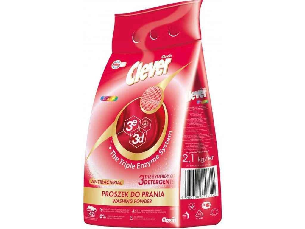 Стиральный порошок Clever Color 2,1 кг (843673)