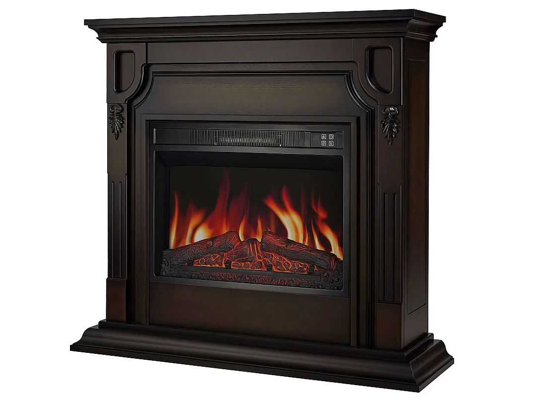Электрокамин универсальный ArtiFlame Toronto AF23S многофункциональный 2в1 махагон Коричневый антик (31003583)