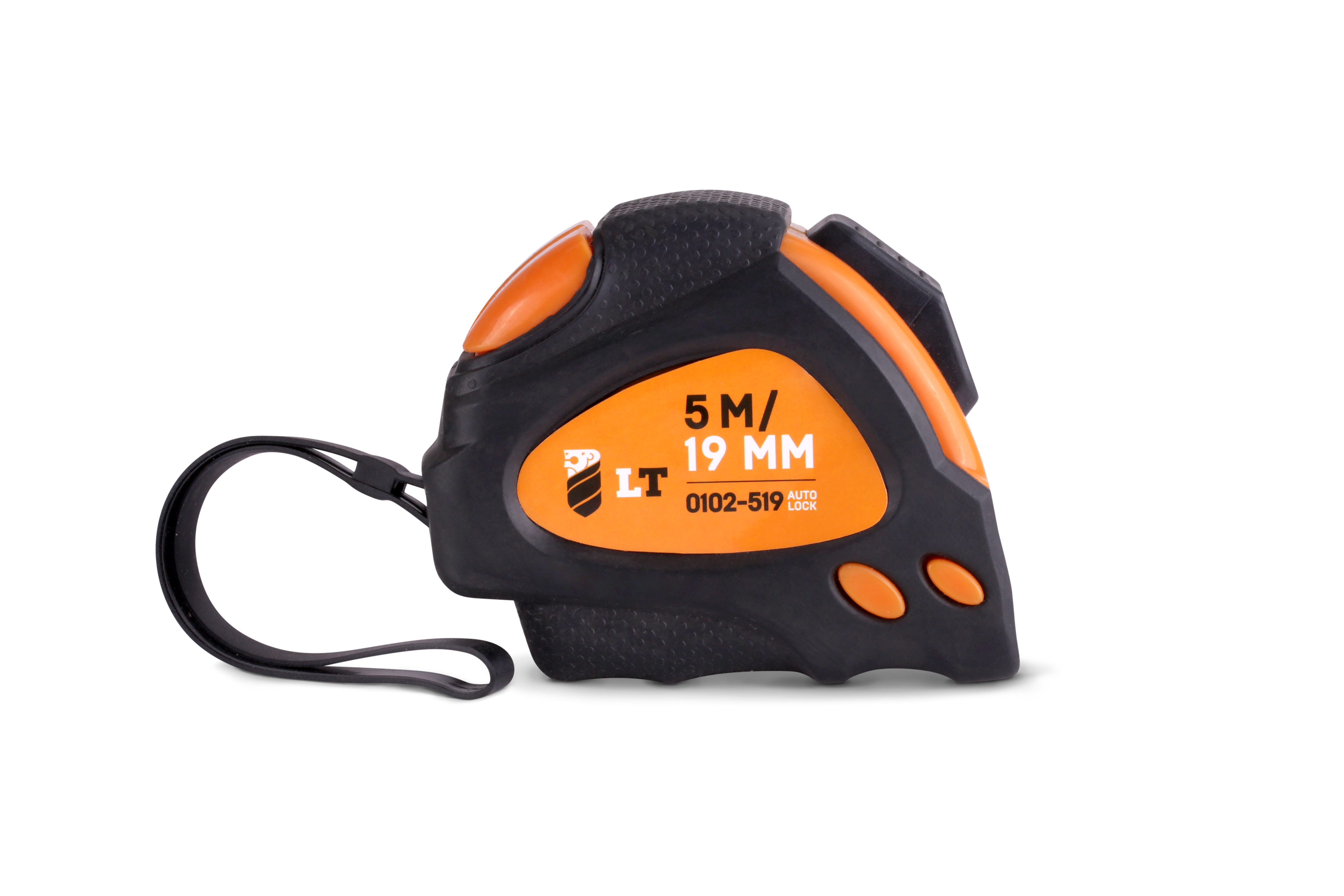 Рулетка магнитная LT PROSERIES с прорезиненным корпусом автостоп 2 фиксатора 8 м х 25 мм (0102-825)
