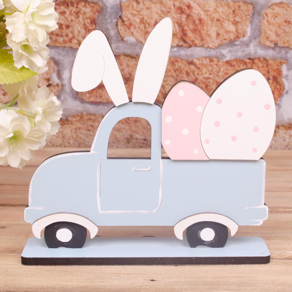Статуэтка Машинка с ушками пасхальная (5093)