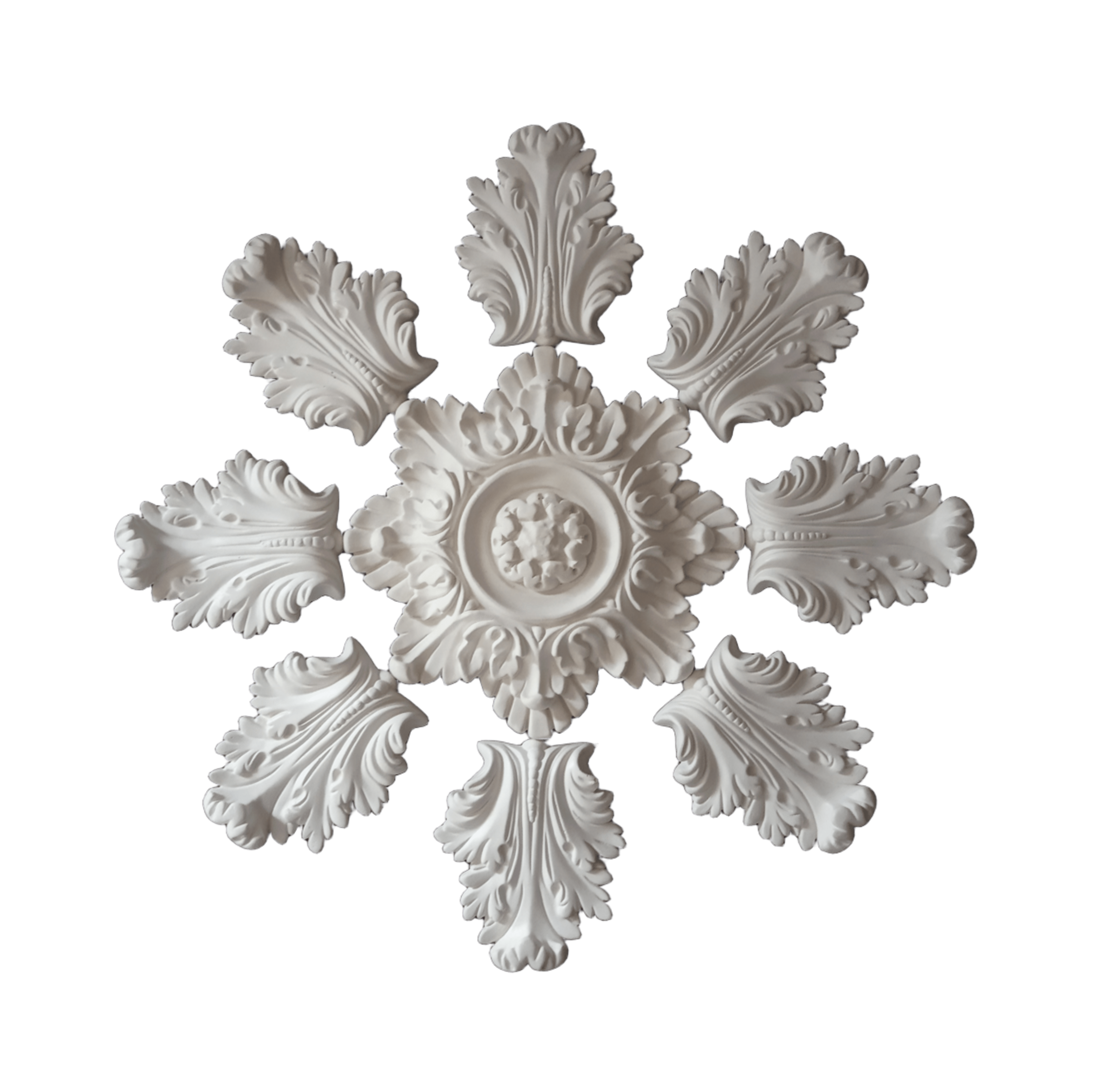 Розетка на потолок декоративная гипсовая сборная D 540 мм (31133479)