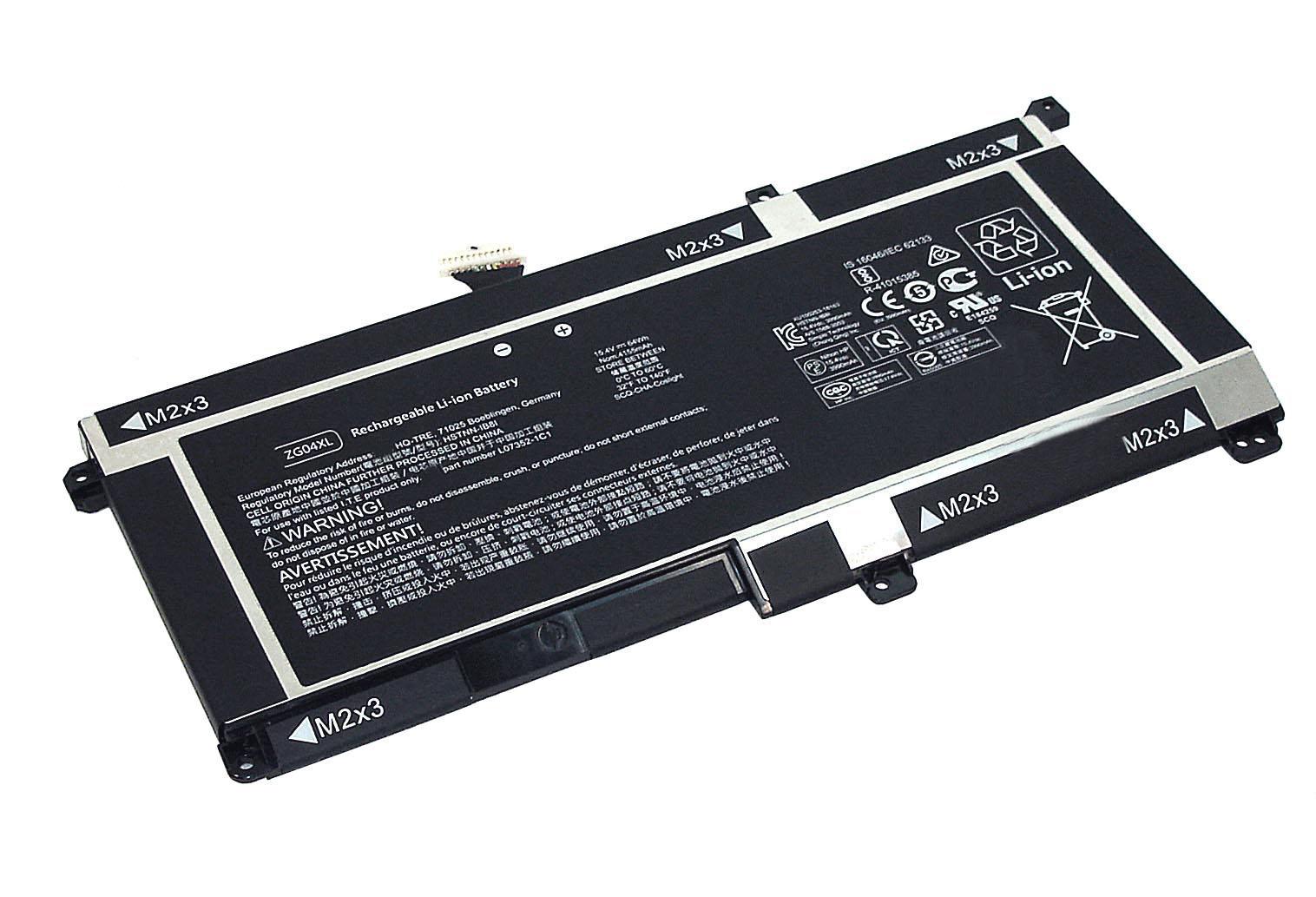 Аккумулятор для ноутбука HP ZG04XL Zbook Studio x360 G5 15,4 V 4155 mAh (073477)