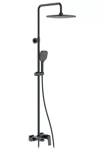 Душевая система Gappo G2450 излив-переключатель на лейку 3-функции Черный