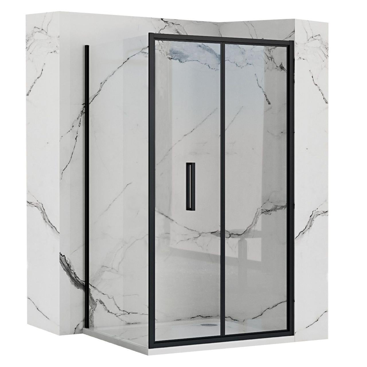 Душевая кабина REA RAPID FOLD REA-K6422/REA-K6419 90x90x195 см Черный (133963)