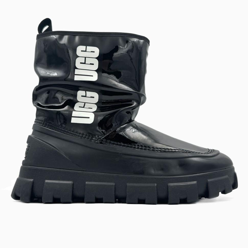Уги жіночі UGG Classic Brellah Mini Boot р. 38 Чорний (16378) Уги жіночі UGG Classic Brellah Mini Boot р. 38 Чорний (16378)