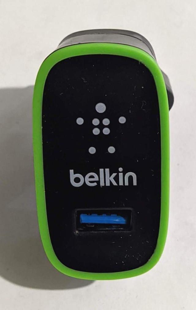 Зарядний пристрій мережевий Belkin 1USB 2100 mAh - фото 2