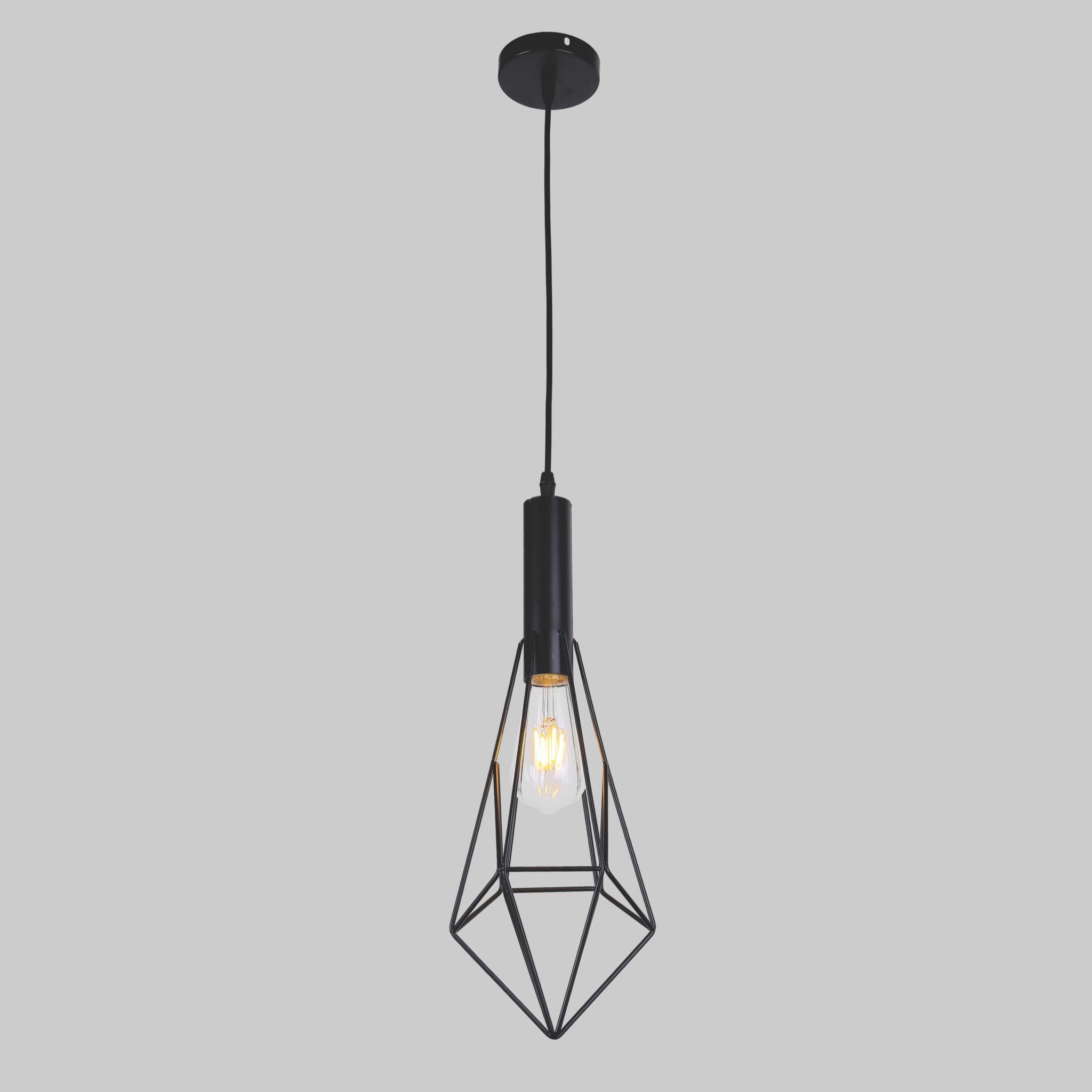 Люстра Figure подвесная 44 см Черный (52-1204-1 BK)