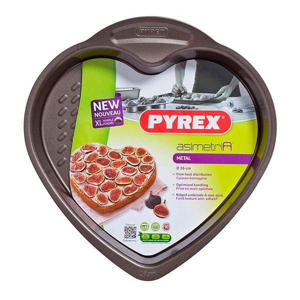 Форма для пирога Pyrex Asimetria Сердце 26 см (AS26HA0) - фото 3 Форма для пирога Pyrex Asimetria Сердце 26 см (AS26HA0) - фото 3