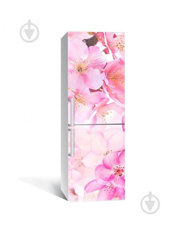 Наклейка на холодильник Zatarga «Божественная сакура» 650х2000 мм виниловая 3Д наклейка декор на кухню Наклейка на холодильник Zatarga «Божественная сакура» 650х2000 мм виниловая 3Д наклейка декор на кухню