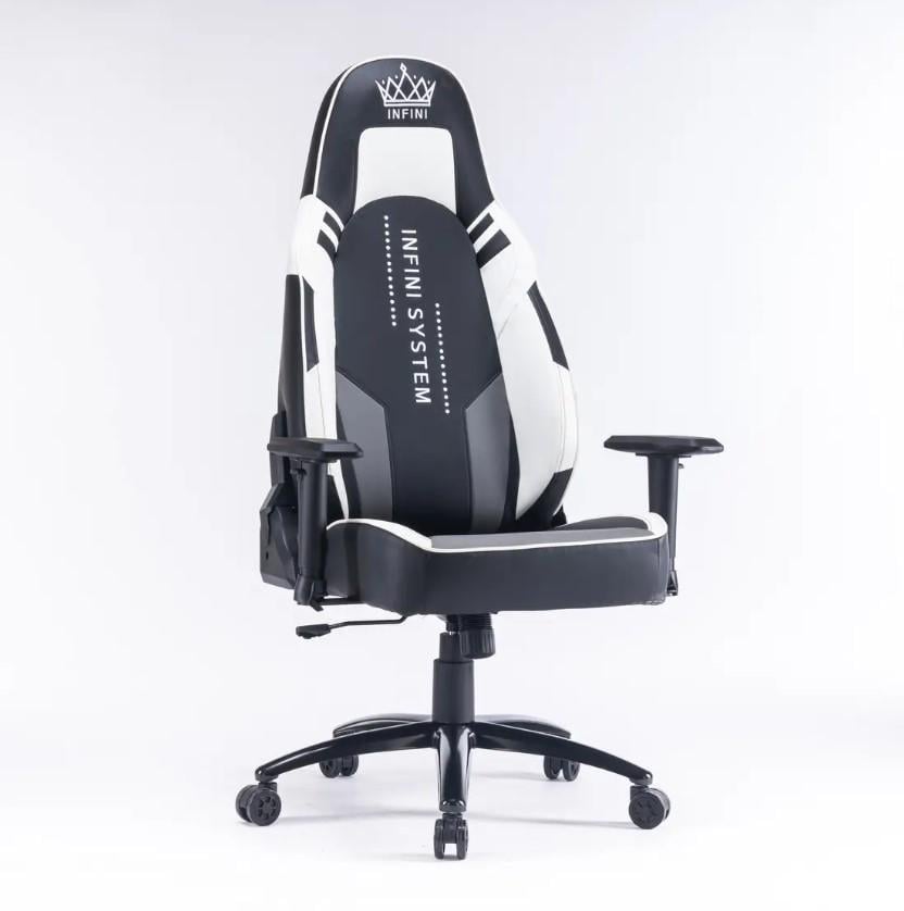 Компьютерное кресло Infini System Черный/Белый/Серый