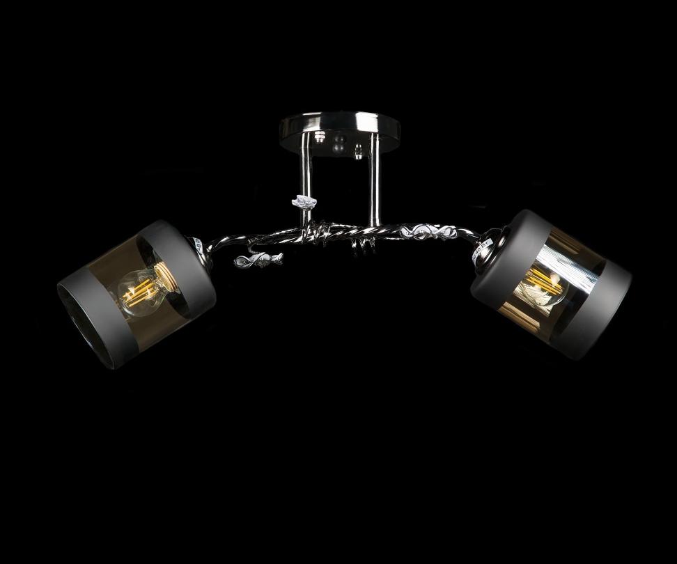 Люстра с плафонами Splendid Ray (L9735/2 GM) Люстра с плафонами Splendid Ray (L9735/2 GM)