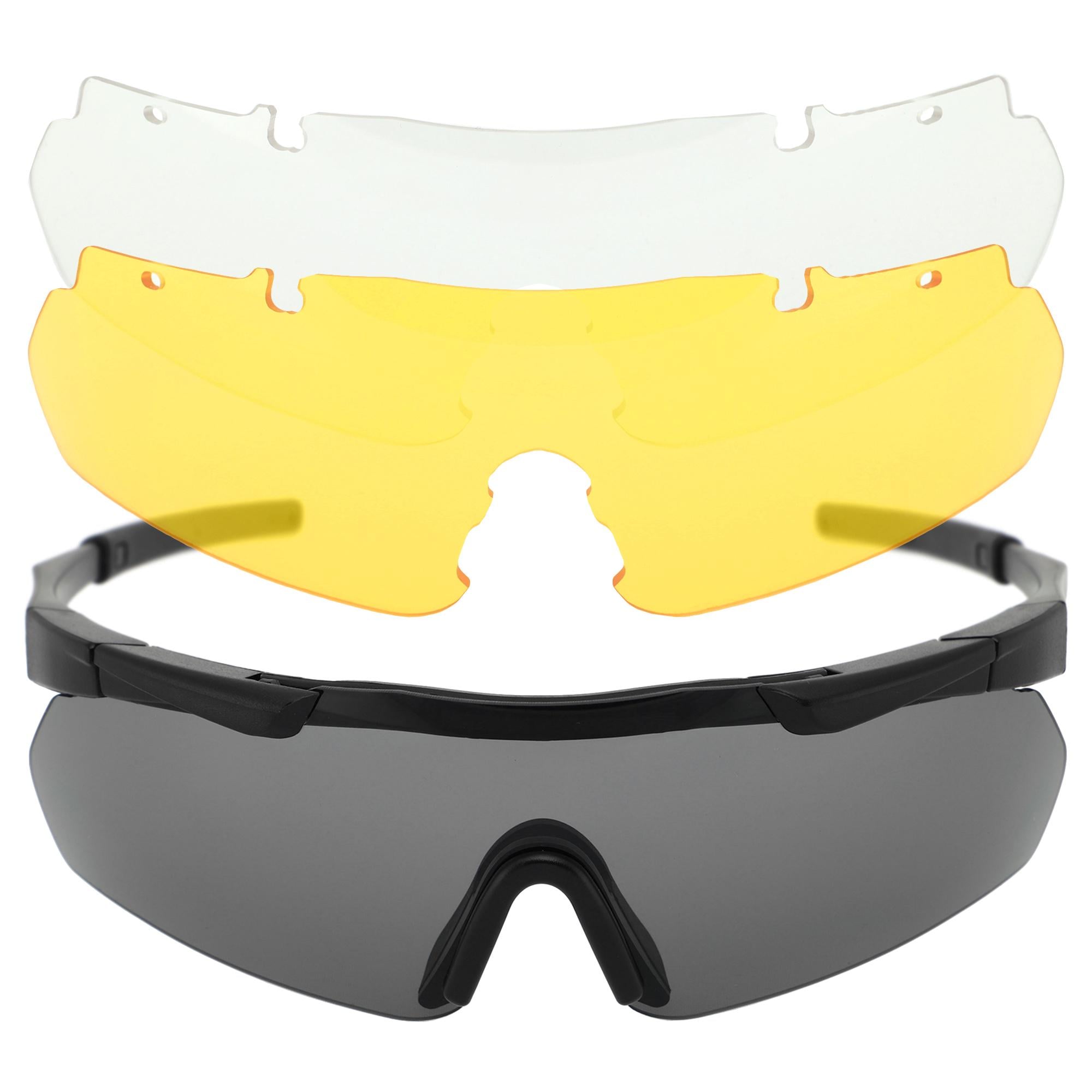 Очки спортивные солнцезащитные Sposune Черный/Серый (JY-012-1)