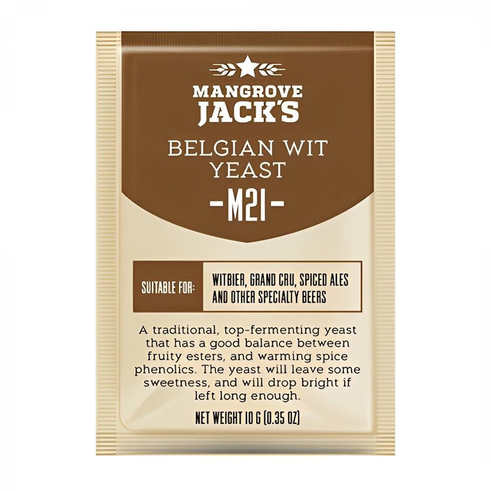 Дрожжи пивные Mangrove Jack's CS Yeast M21 Belgian Wit 10 г (1259) Дрожжи пивные Mangrove Jack's CS Yeast M21 Belgian Wit 10 г (1259)