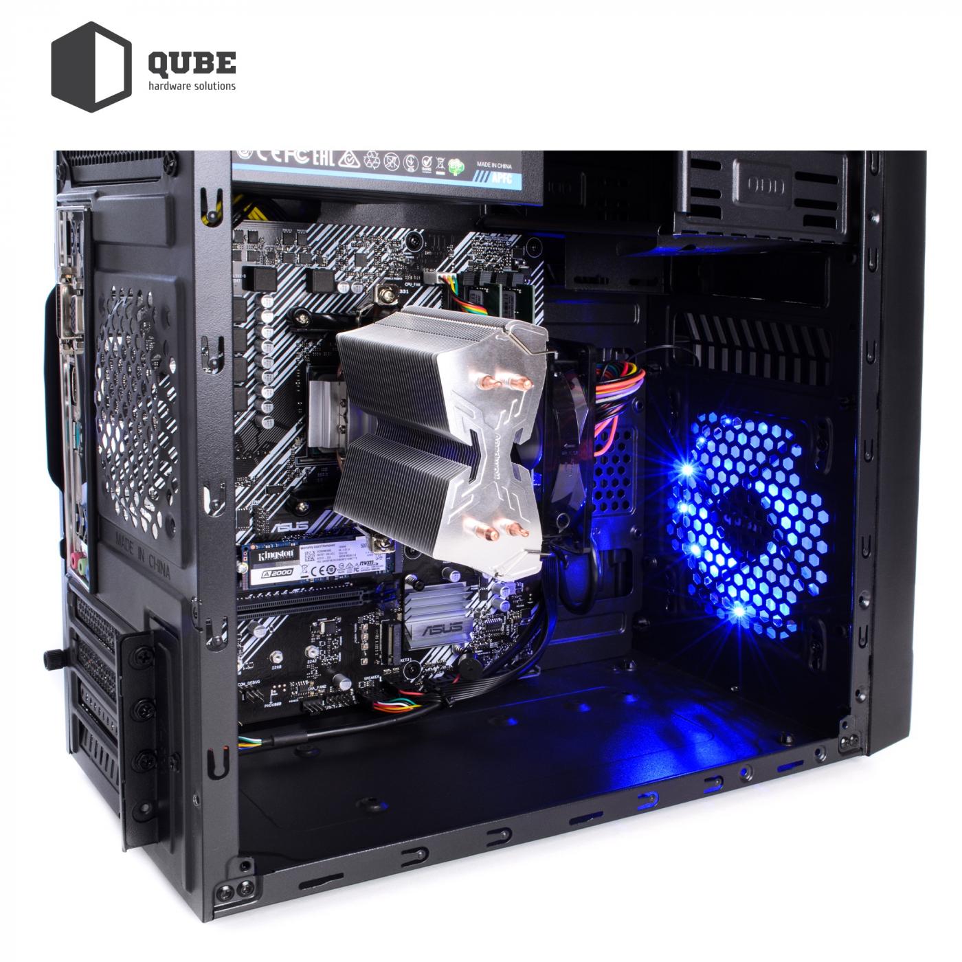 Системный блок игровой QUBE QB i5 12400F GT 1030 2GB 162 - фото 9